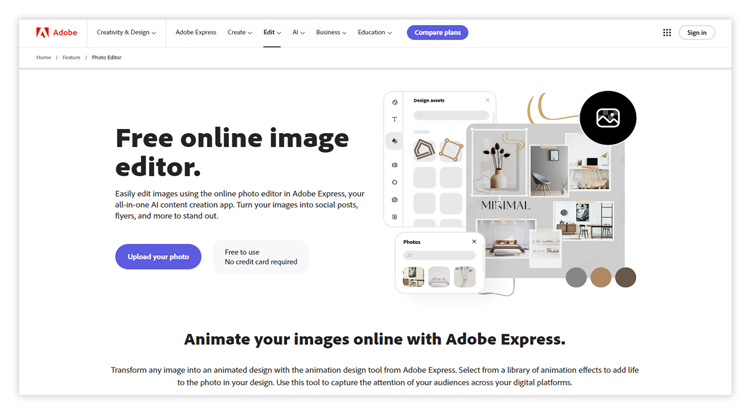 Adobe Express Online Image Editor