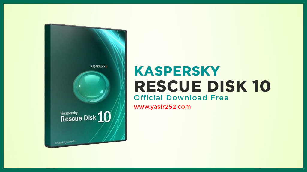 kaspersky bootable rescue disk