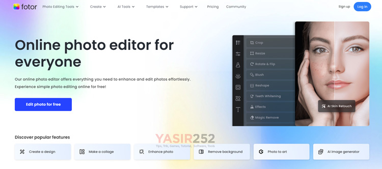 Fotor Online Photo Editor Gratis