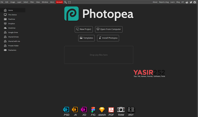 Photopea Aplikasi Edit Foto Online