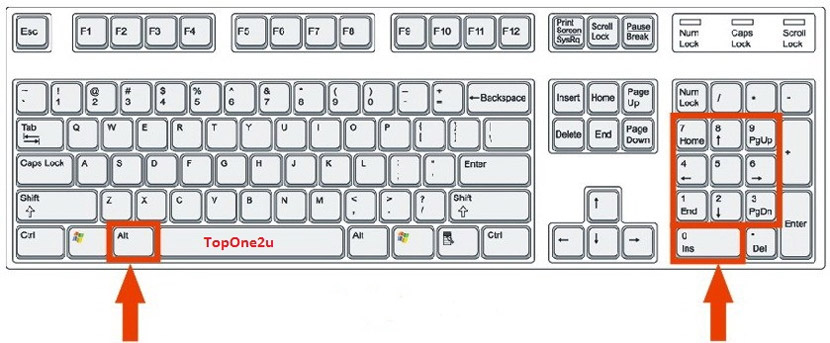 Shortcut ALT Key Angka Simbol Lengkap IKRaMedia