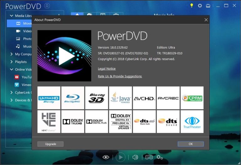 CyberLink PowerDVD Ultra 22.0.3008.62 download the last version for android