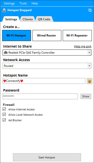 Mengubah PC Laptop Jadi Hotspot dengan Connectify