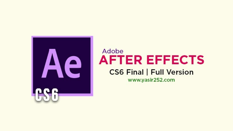 download after effects cs6 get into pc