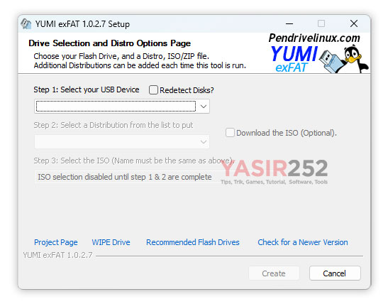 Download YUMI Multiboot Creator USB