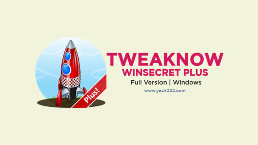 TweakNow WinSecret Plus! for Windows 11 and 10 4.9.6 instaling