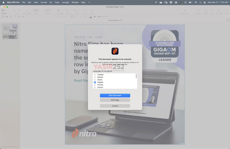 Nitro Pro PDF Editor Mac Free Download