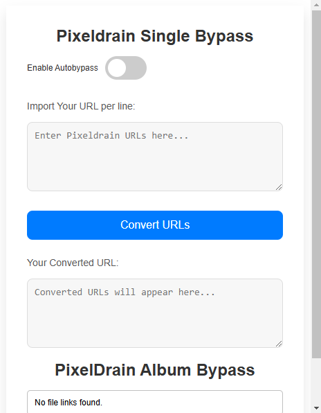 Pixeldrain Bypass Chrome Extension