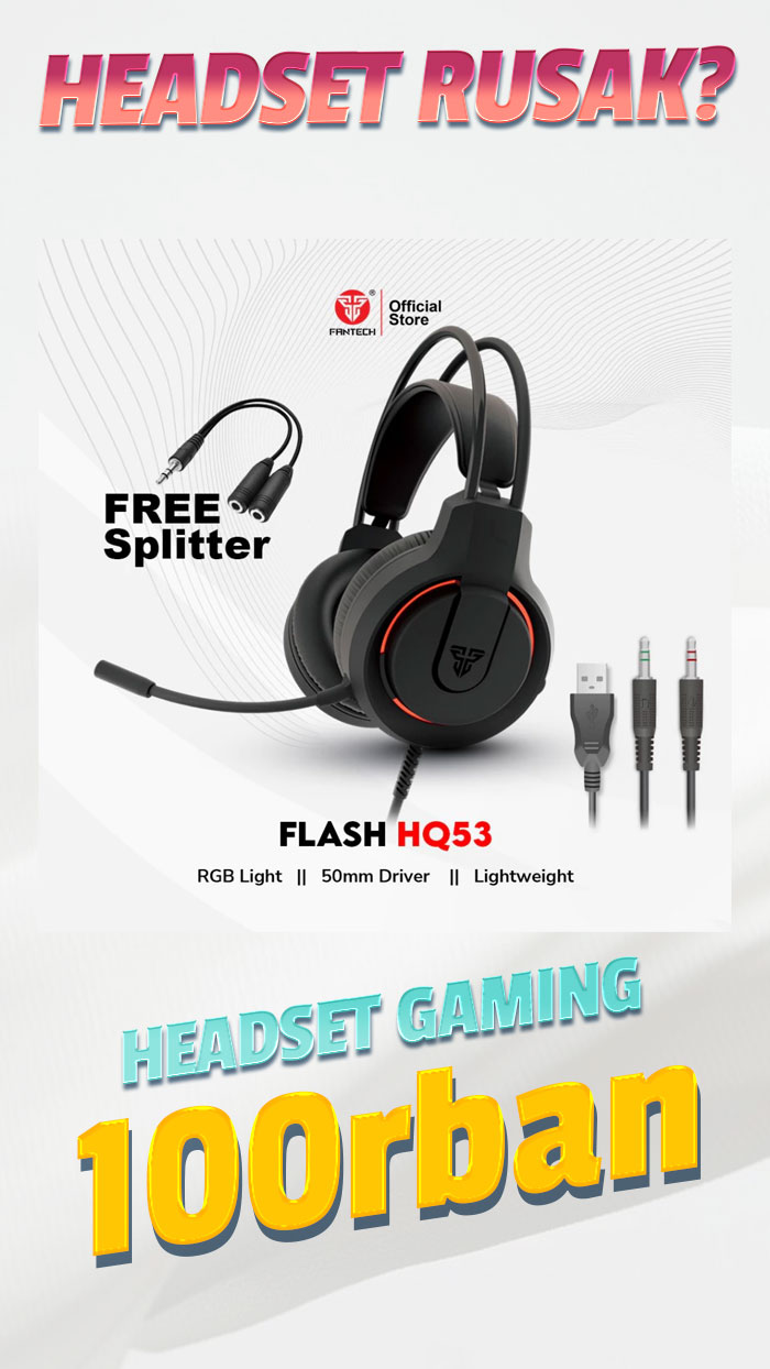 Headset Gaming 100rb-an